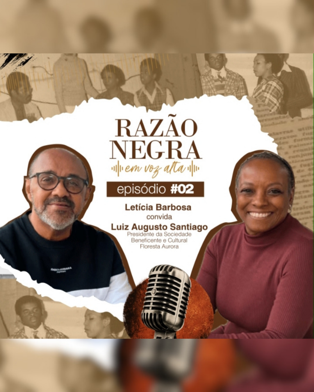 Memória Negra em Voz Alta: Presidente Luiz Augusto Santiago participa de entrevista sobre a História Negra de Porto Alegre