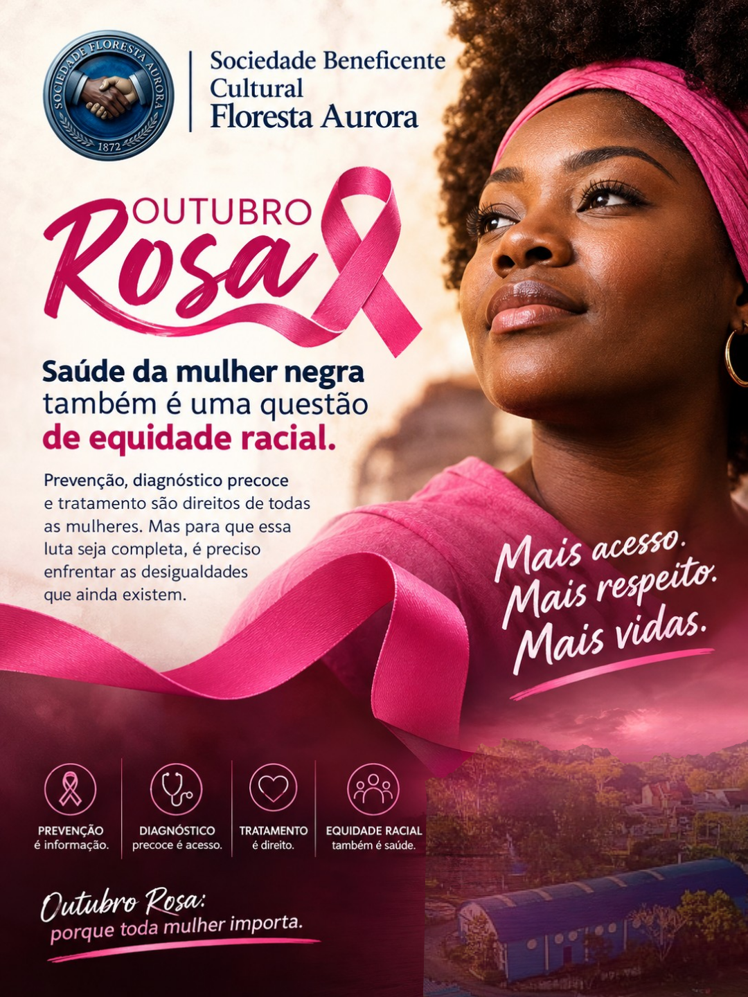 Outubro Rosa: quando a luta contra o câncer de mama também é uma luta pela equidade racial